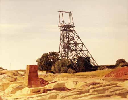 Simmer and Jack Mine, Artwork by Roy Keeler